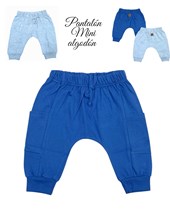 PANTALON MINI ALGODON CON BOLSILLOS. SKIN