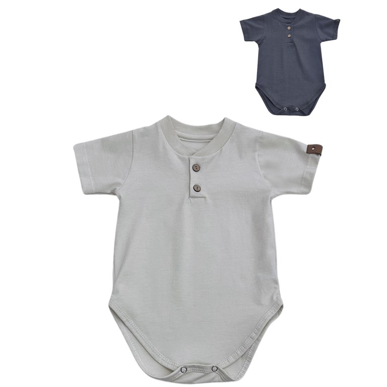 Body bebe varon con cuello mao .pilim