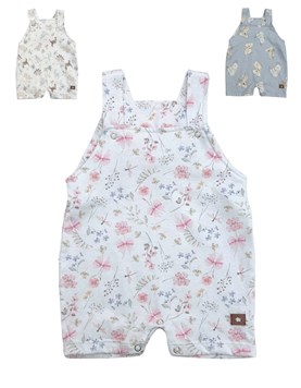 Jardinero de beba estampado. pilim