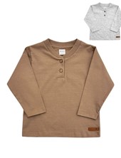 Remera cuello mao para bebe.Pilim