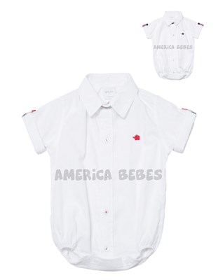SHORT BEBE EN TEJIDO RAYADO. PILIM