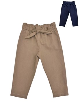 PANTALON TUSOR PARA BEBA CON LAZO PILIM