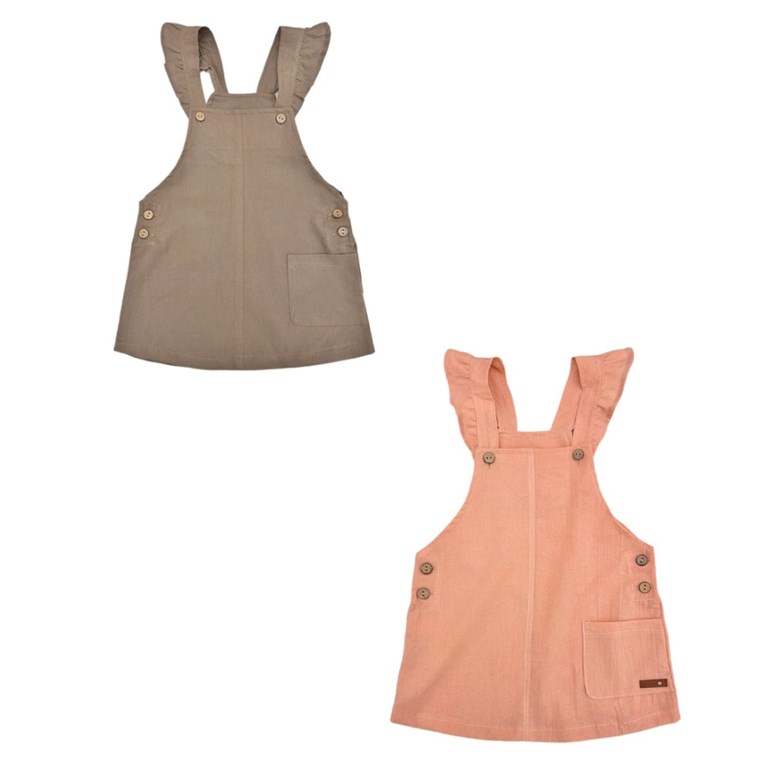 JUMPER PARA BEBA MODELO LULY EN TUSOR CON BOLSILLO PILIM