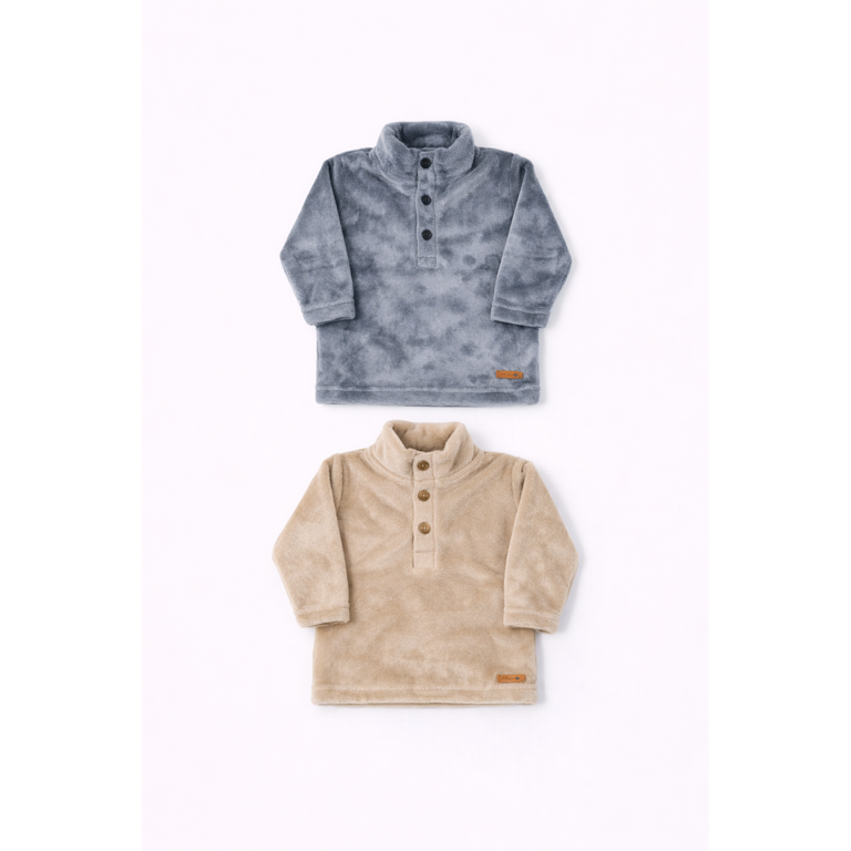 BUZO BEBE COMBINADO PIEL. PILIM