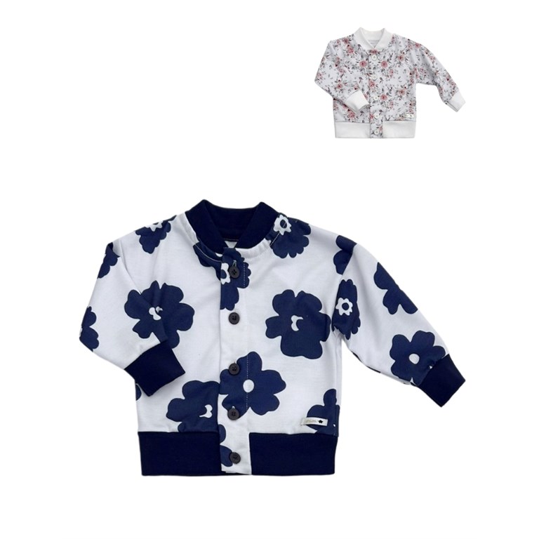Campera bomber de rustico estampado.pilim