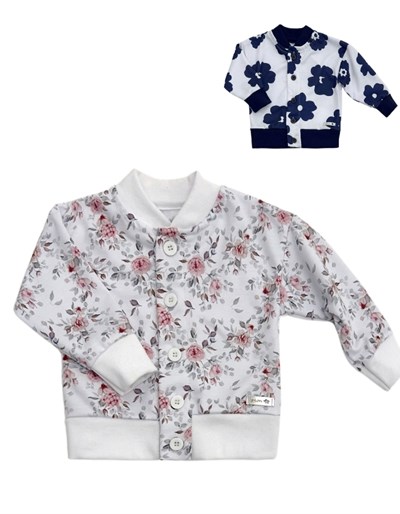 Campera bomber de rustico estampado.pilim