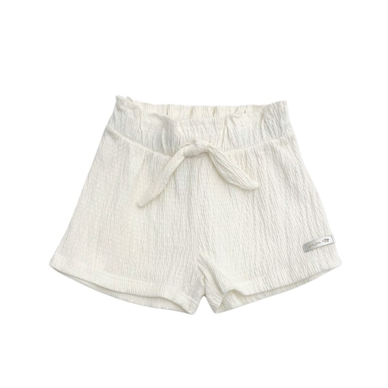 Short de bambula elastizada con lazo.pilim