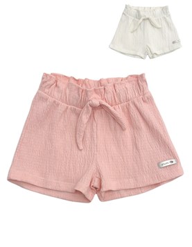 Short de bambula elastizada con lazo.pilim