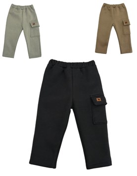 PANTALON FRISA ELASTIZADO CON BOLSILLOS. PILIM