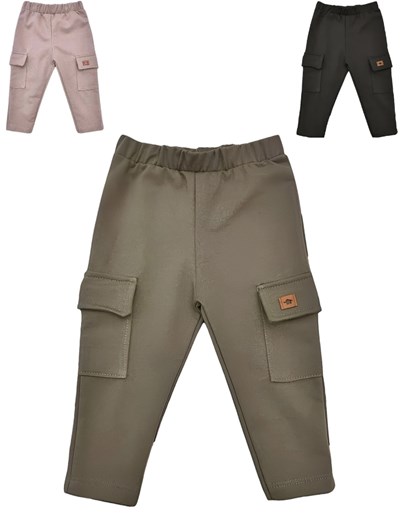 Pantalon cargo tela heritage texturado. Pilim