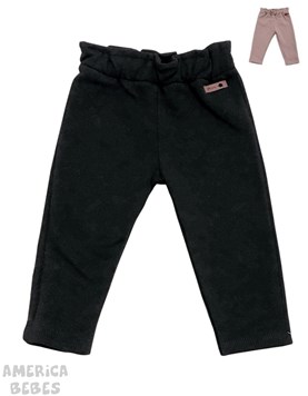 PANTALON FRISA ELASTIZADA LISO PARA BEBE PILIM