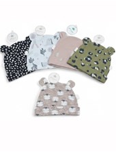GORRITO PARA BEBES CON OREJITAS ALGODON ELASTANO PILIM