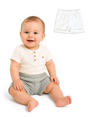 SHORT ALGODON  PIXEL CON TEXTURA. PILIM