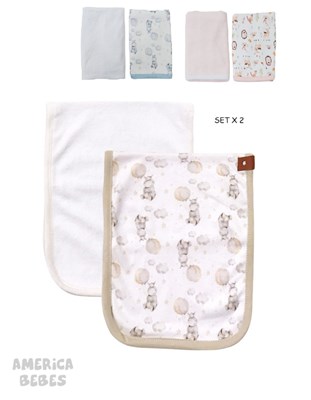 Pack x 2 Babitas towel. Pilim