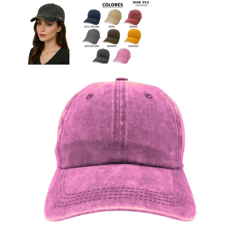 GORRA CON VISERA LISA MAC FLY