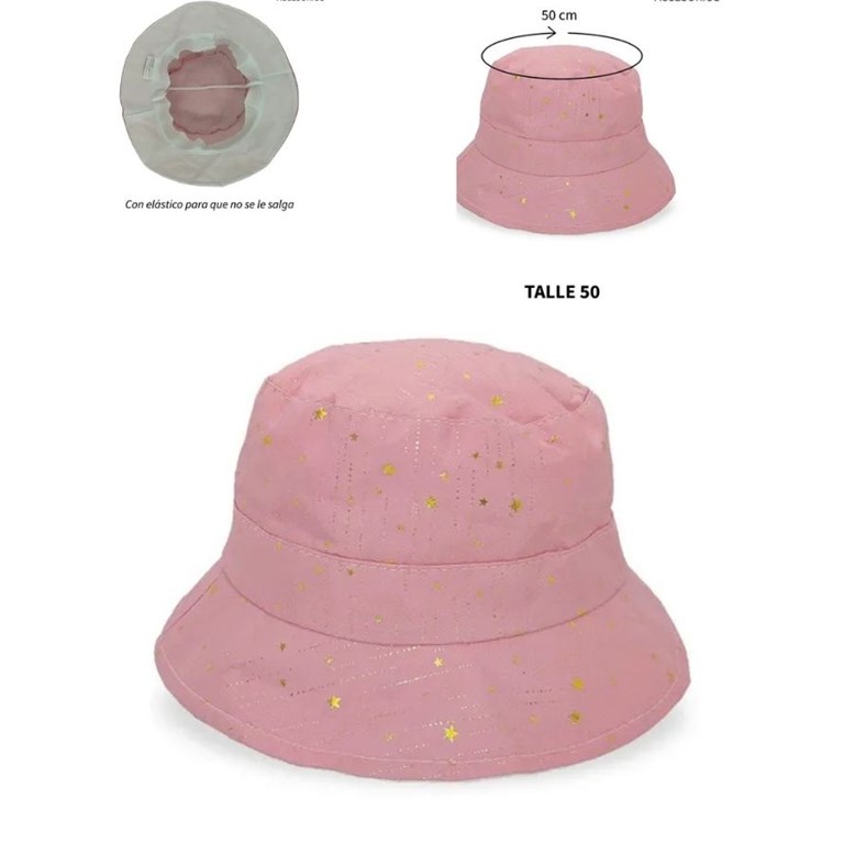 GORRO TIPO PILUSO ESTAMPADO ESTRELLAS MAC FLY