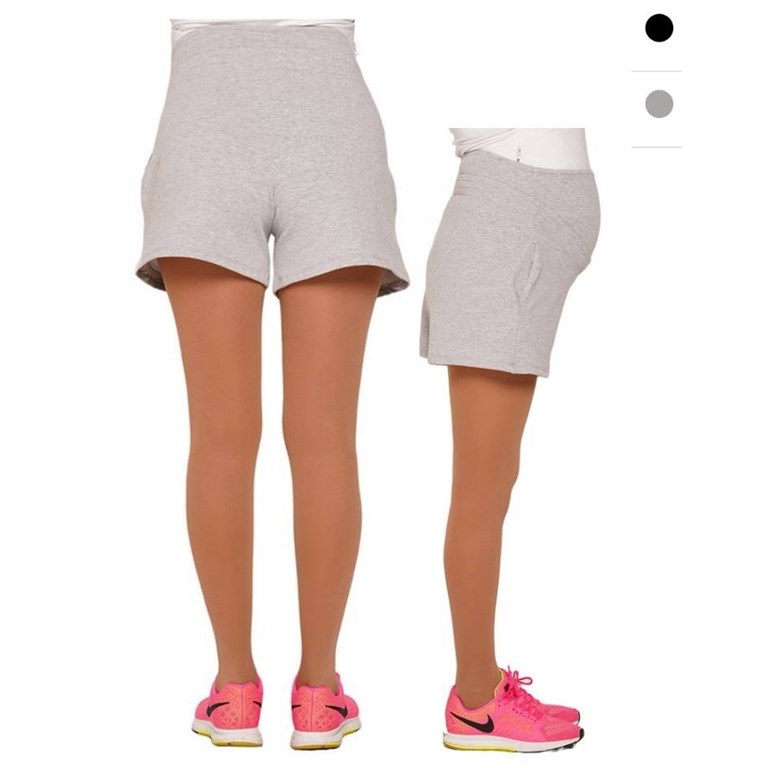 SHORT ALGODON CON FAJA TIRO BAJO. QUE SERA
