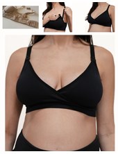 A244 NEGRO CORPÌÑO SON COSTURA CRUZADO CON TASA SOFT DESMONTABLE. QUE SERA