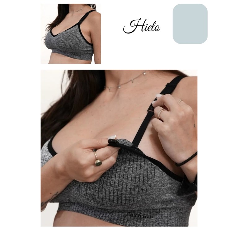 A245 HIELO CORPIÑO SIN COSTURA DEPORTIVO CON TRAMA Y TAZA SOFT DEMONTABLE. QUE SERA