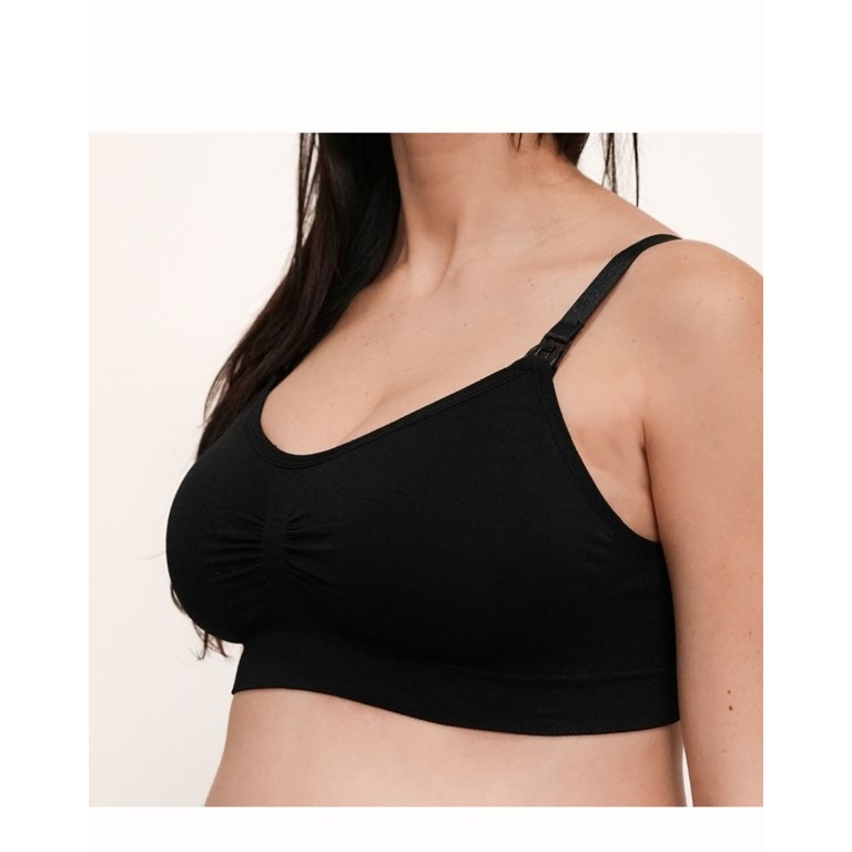 A246 NEGRO CORPIÑO SIN COSTURA CON AGARRE EN ESPALDA AMPLIO Y TAZA SOFT DESMONTABLE. QUE SERA