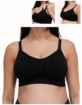 A246 NEGRO CORPIÑO SIN COSTURA CON AGARRE EN ESPALDA AMPLIO Y TAZA SOFT DESMONTABLE. QUE SERA