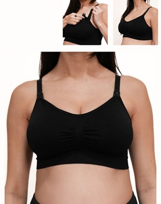 A246 NEGRO CORPIÑO SIN COSTURA CON AGARRE EN ESPALDA AMPLIO Y TAZA SOFT DESMONTABLE. QUE SERA