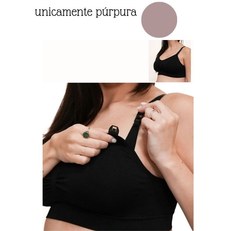 A246 PURPURA CORPIÑO SIN COSTURA CON AGARRE EN ESPALDA AMPLIO YBTAZA SOFT DESMONTABLE. QUE SERA