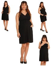 VESTIDO FM MIXTO ALGODON SPX CEIL CON BOLSILLOS AMAMANTAR. QUE SERA