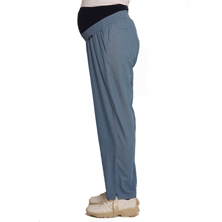 PANTALON FM JEAN LIVIANO RECTO ANCHO CON FAJA. QUE SERA