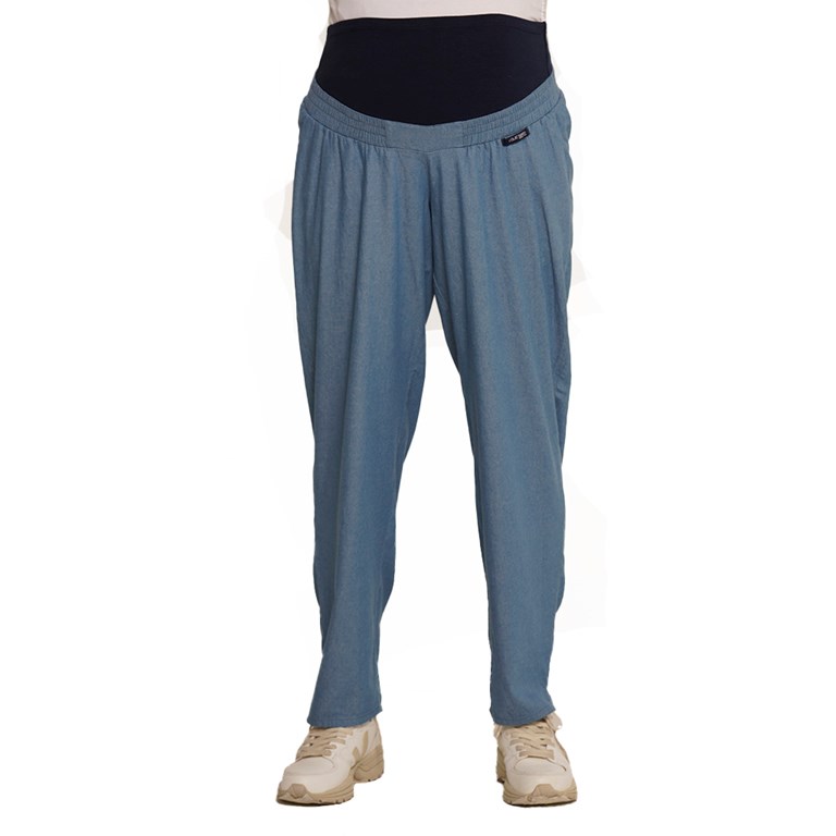 PANTALON FM JEAN LIVIANO RECTO ANCHO CON FAJA. QUE SERA