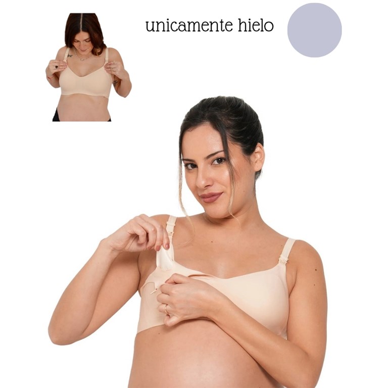 A252 HIELO CORPIÑO PARA AMAMANTAR SIN COSTURA. QUE SERA