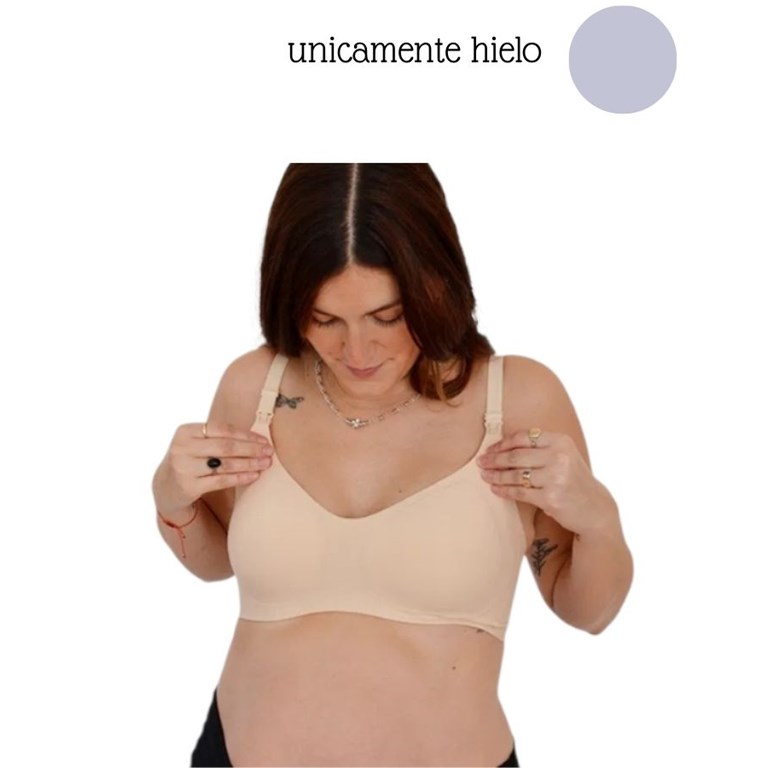 A252 HIELO CORPIÑO PARA AMAMANTAR SIN COSTURA. QUE SERA