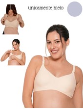 A252 HIELO CORPIÑO PARA AMAMANTAR SIN COSTURA. QUE SERA