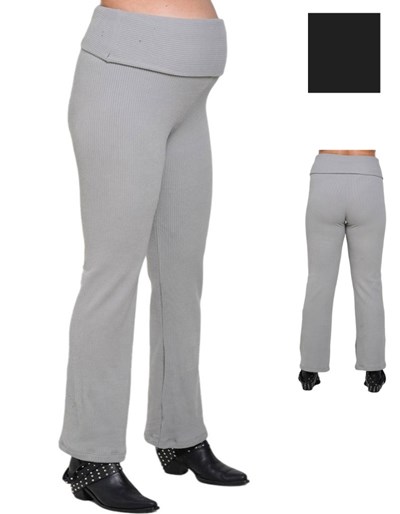 CALZA MORLEY FRIZADO CON PANZA REBATIBLE. QUE SERÁ