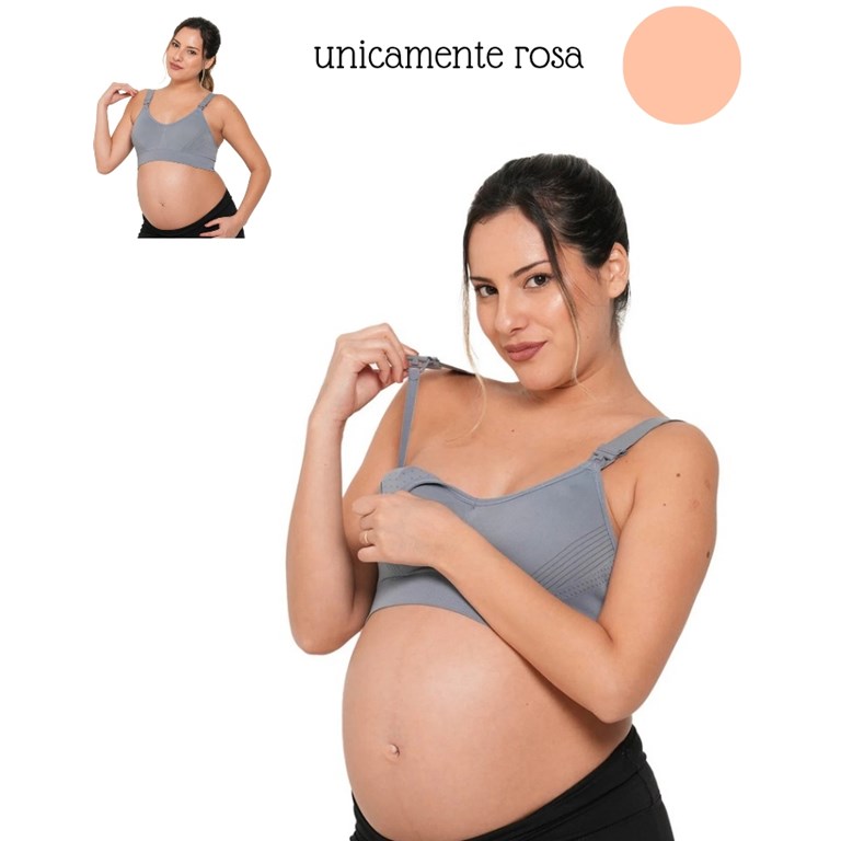 A253 ROSA CORPIÑO PARA AMAMANTAR SIN COSTURA PARA CRUZAR EN SEPALDA. QUE SERA