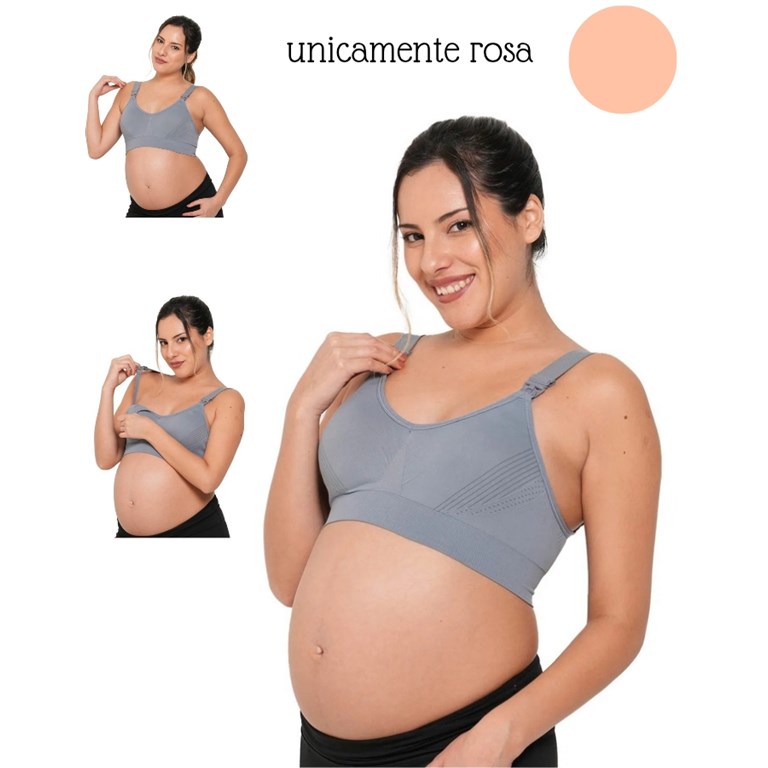 A253 ROSA CORPIÑO PARA AMAMANTAR SIN COSTURA PARA CRUZAR EN SEPALDA. QUE SERA