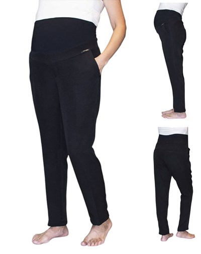 PANTALON DE VESTIR RECTO TELA PANTALONERA CON FAJA ELASTIZADA EN PANZA. QUE SERA