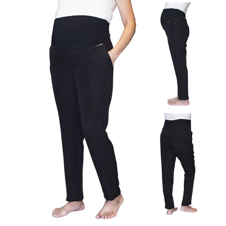 PANTALON DE VESTIR RECTO TELA PANTALONERA CON FAJA ELASTIZADA EN PANZA. QUE SERA