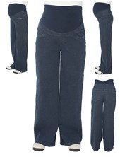 JEAN FM SPX WIDE CON FAJA CRUZADA ESP. AZUL. QUE SERA