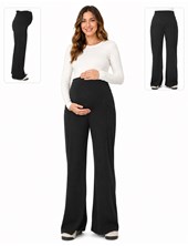 PANTALON PALAZO LANILLA ELATIZADO CON PINZA Y BOLSILLO. QUE SERA