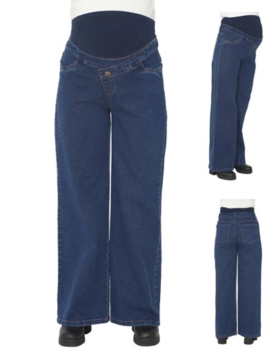 JEAN FM SPX WIDE CINTURA CRUZADA CON BOTON. QUE SERA
