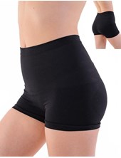 A285  NEGRO SHORT ESTILO TRUZA POST PARTO QUE SERA