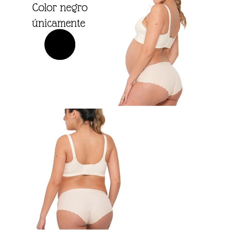 A290 NEGRO BOMBACHA INVISIBLE CORTE LASER SIN COSTURA. QUE SERA