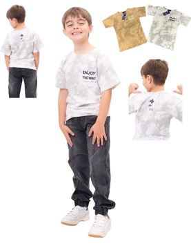 REMERA MANGA CORTA ESTAMPA 'ENJOY THE WAY'. POPEYE