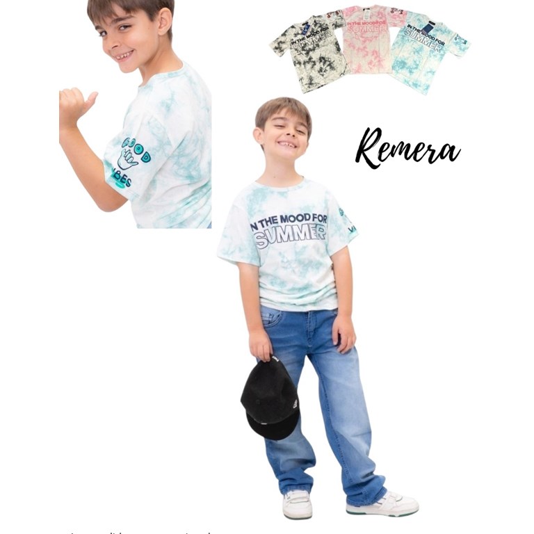 REMERA MANGA CORTA CORTA ESTAMPA 'SUMMER'. POPEYE