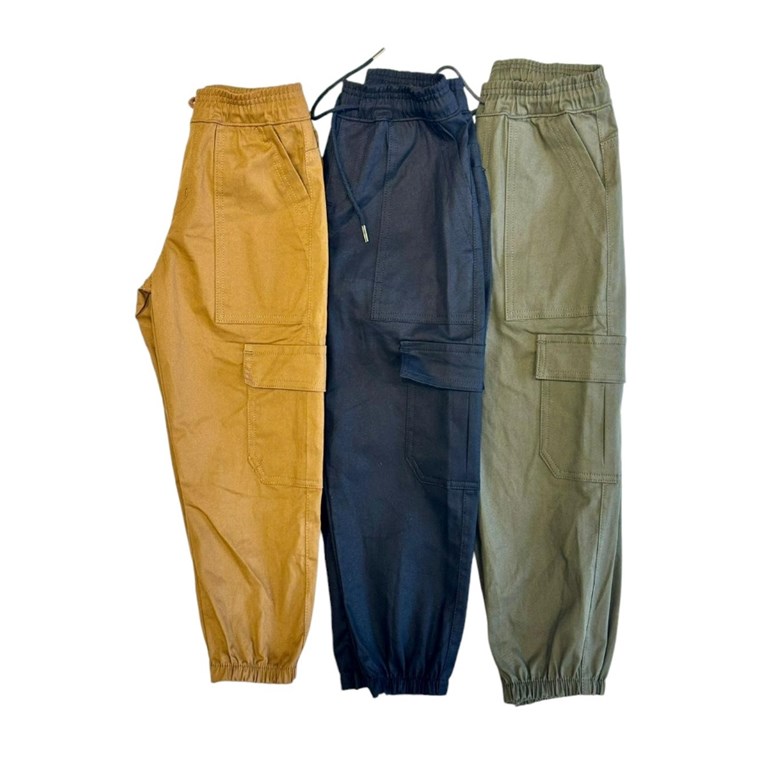 PANTALON JOGGER GABARDINA CARGO PARA NENE POPEYE