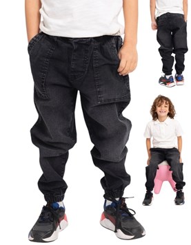 JOGGER CORTE CHINO NEGRO POPEYE