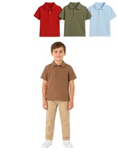 CHOMBA  MANGA CORTA DE LINO CON BOLSILLO. POPEYE