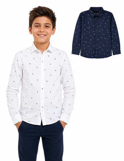 CAMISA MANGA LARGA ESTAMPA MONITOS PARA NENE. POPEYE