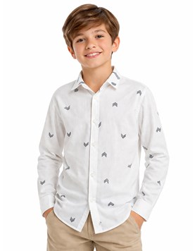 Camisa de nene manga larga rayos.Popeye